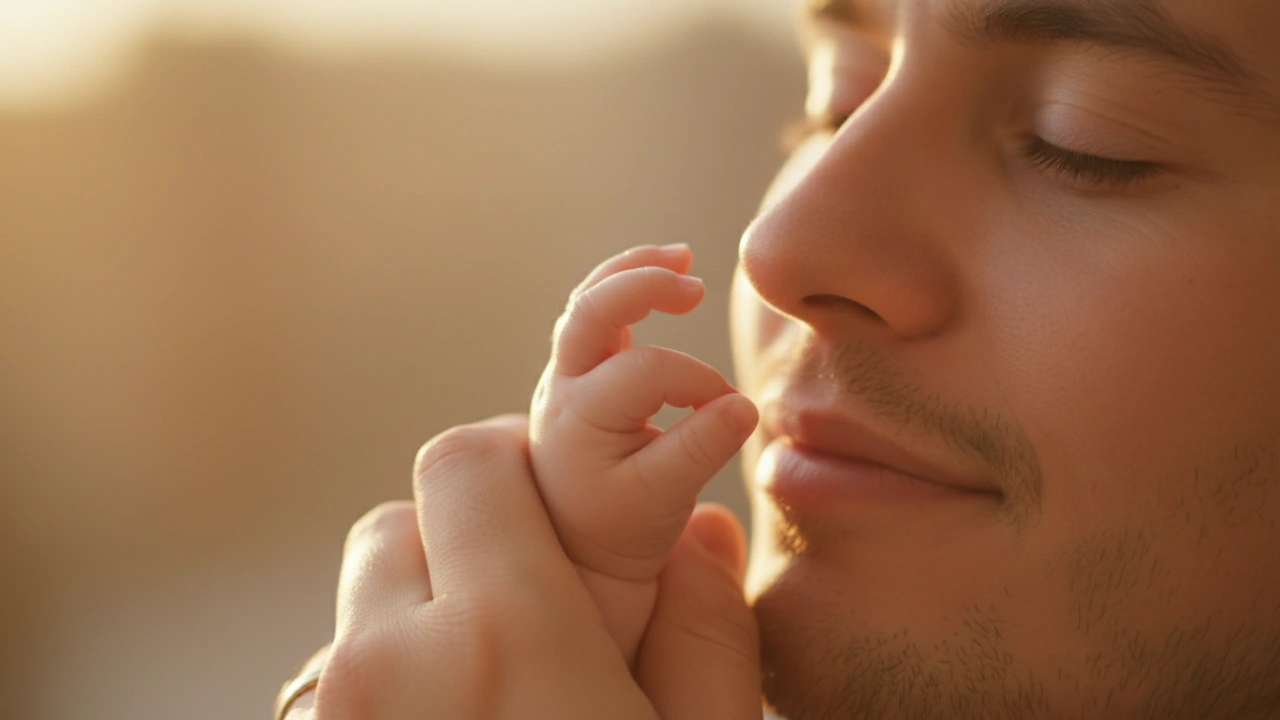 ایده عکاسی از دست نوزاد با پدر و مادر