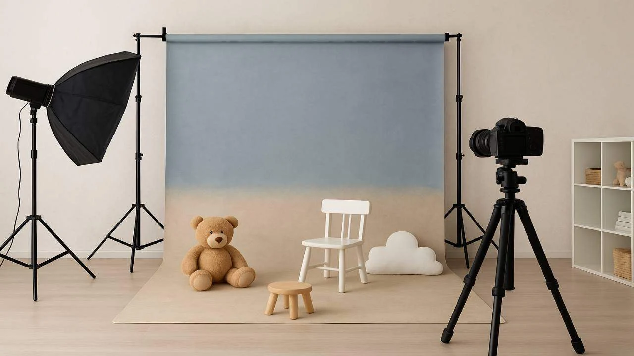  آماده‌سازی کودک برای عکس