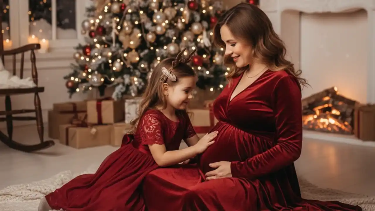 ایدهی ژست های خانوادگی در عکاسی بارداری