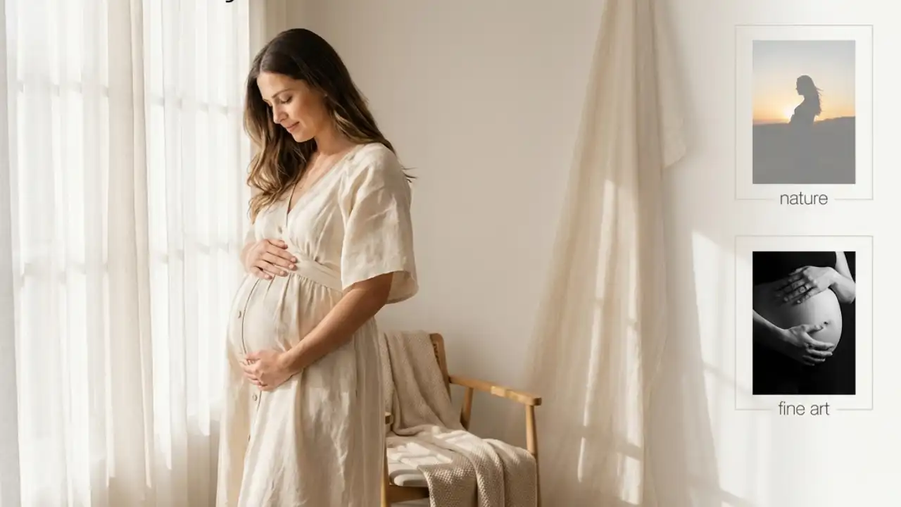 ایده عکس بارداری