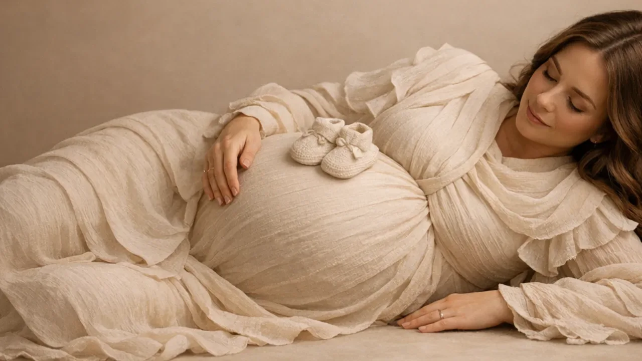 نورپردازی عکاسی بارداری