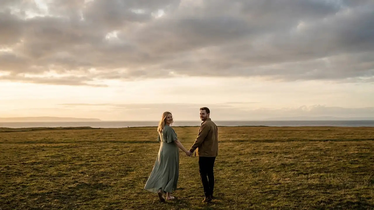 ژست بارداری قدم زدن در فضای باز