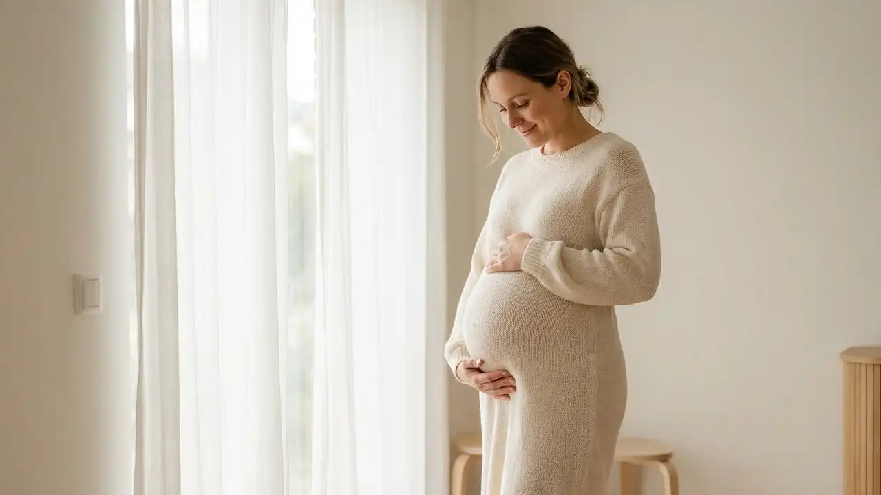 لباس و استایل مناسب برای عکس بارداری خانگی 