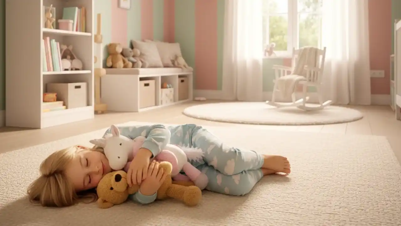 ژست‌های خوابیده‌ی کودک