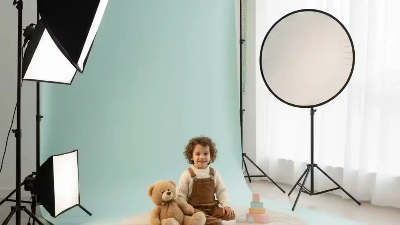 نورپردازی اصولی برای عکاسی حرفه‌ای کودک