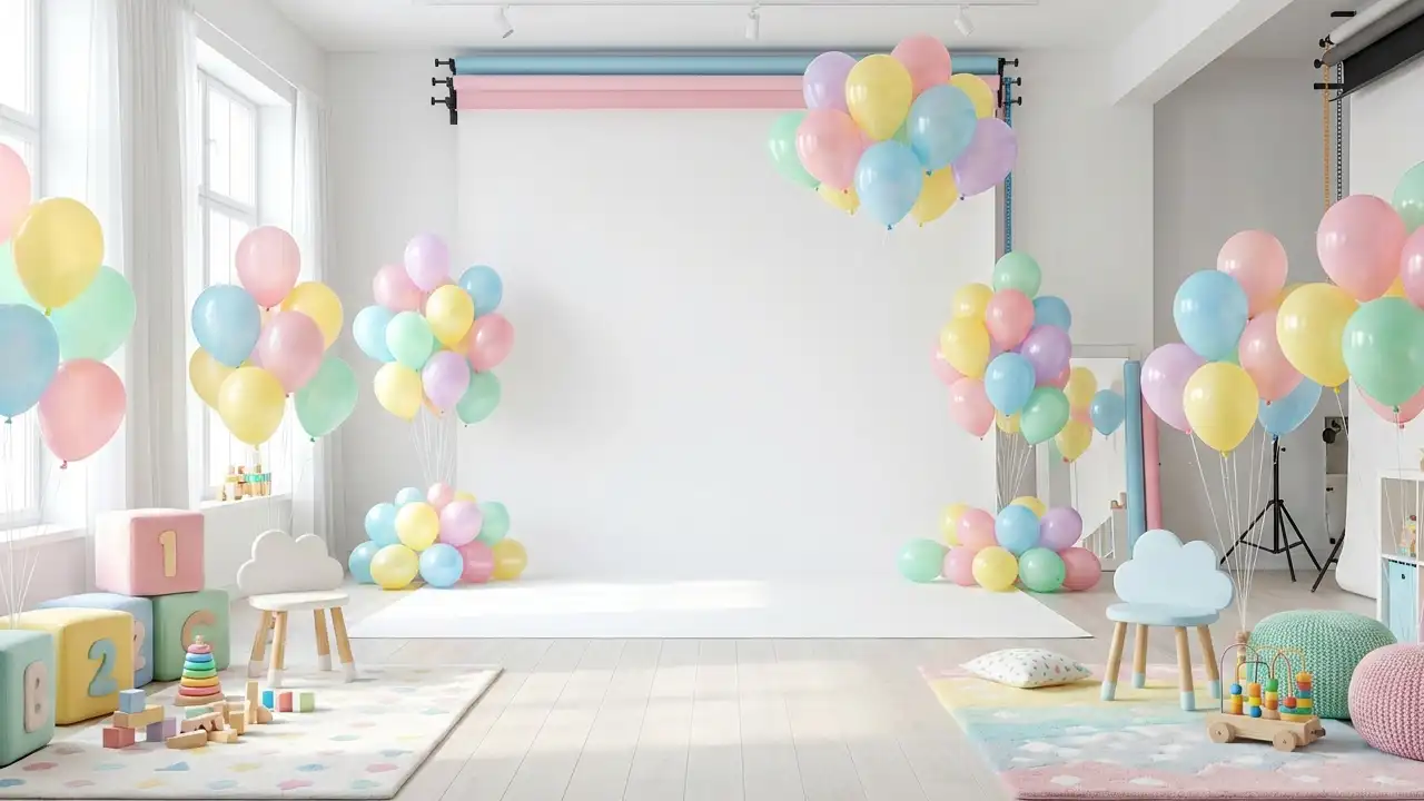 آتلیه کودک و بارداری نوزاد نفیس