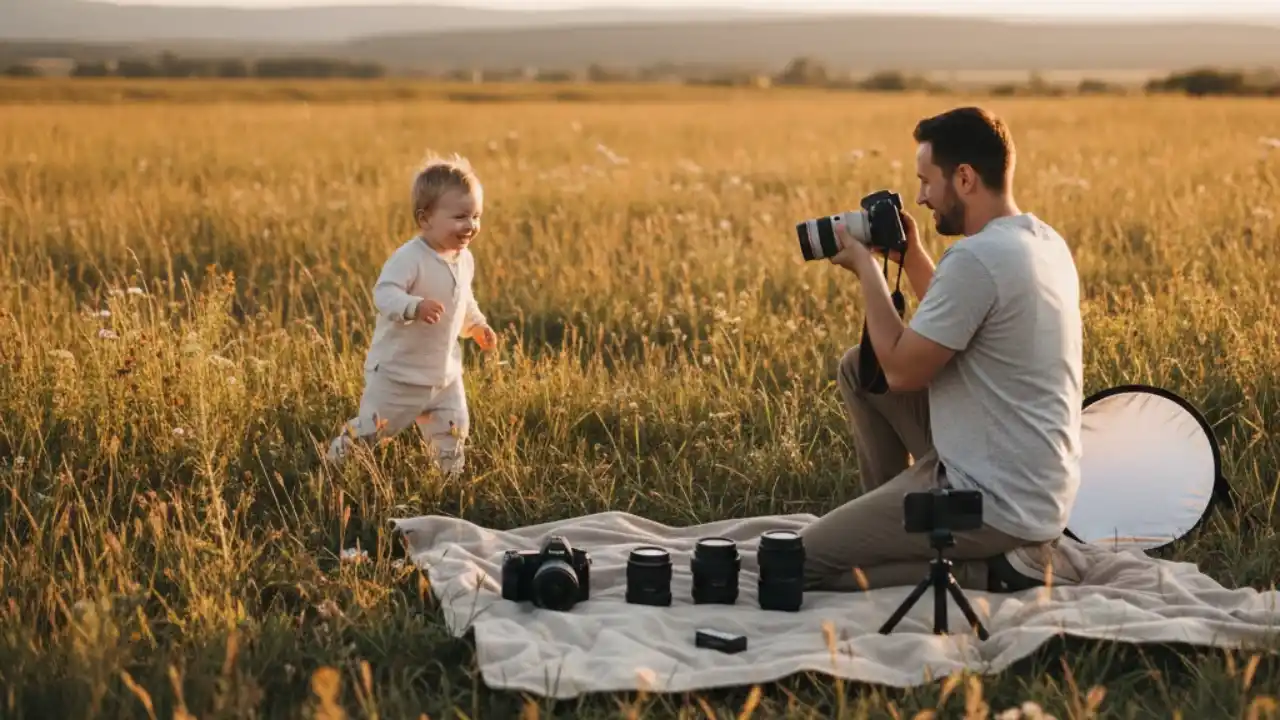 انتخاب تجهیزات مناسب برای ثبت لحظه‌های طبیعی کودک