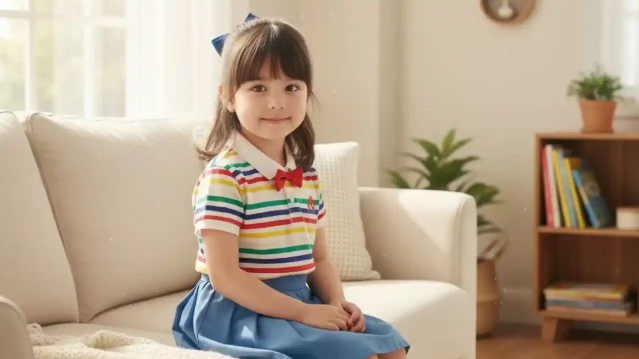 ژست نشستن روی مبل با لباس فرم 