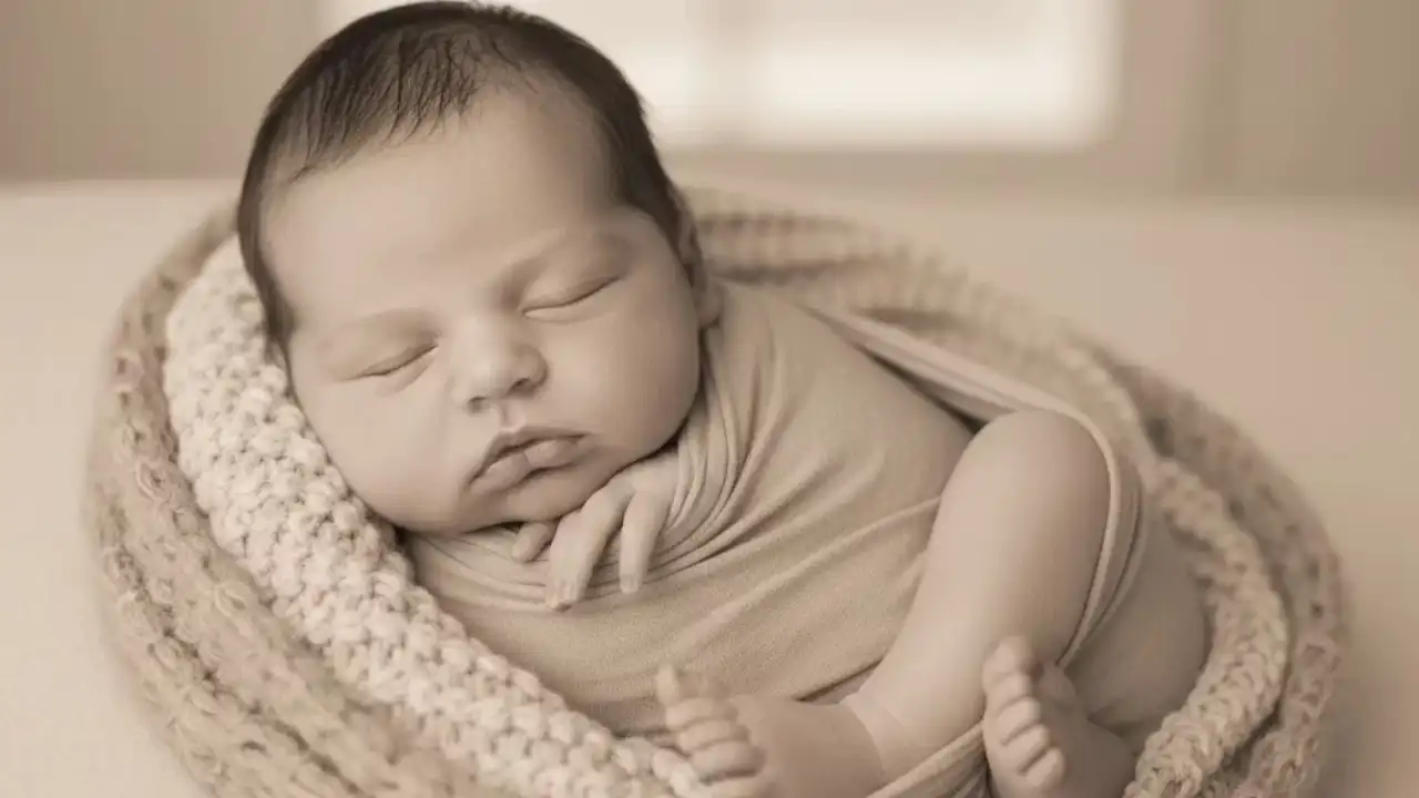 بهترین زمان عکاسی از نوزاد:روزهای ابتدایی تولد (۵ تا ۱۴ روزگی)