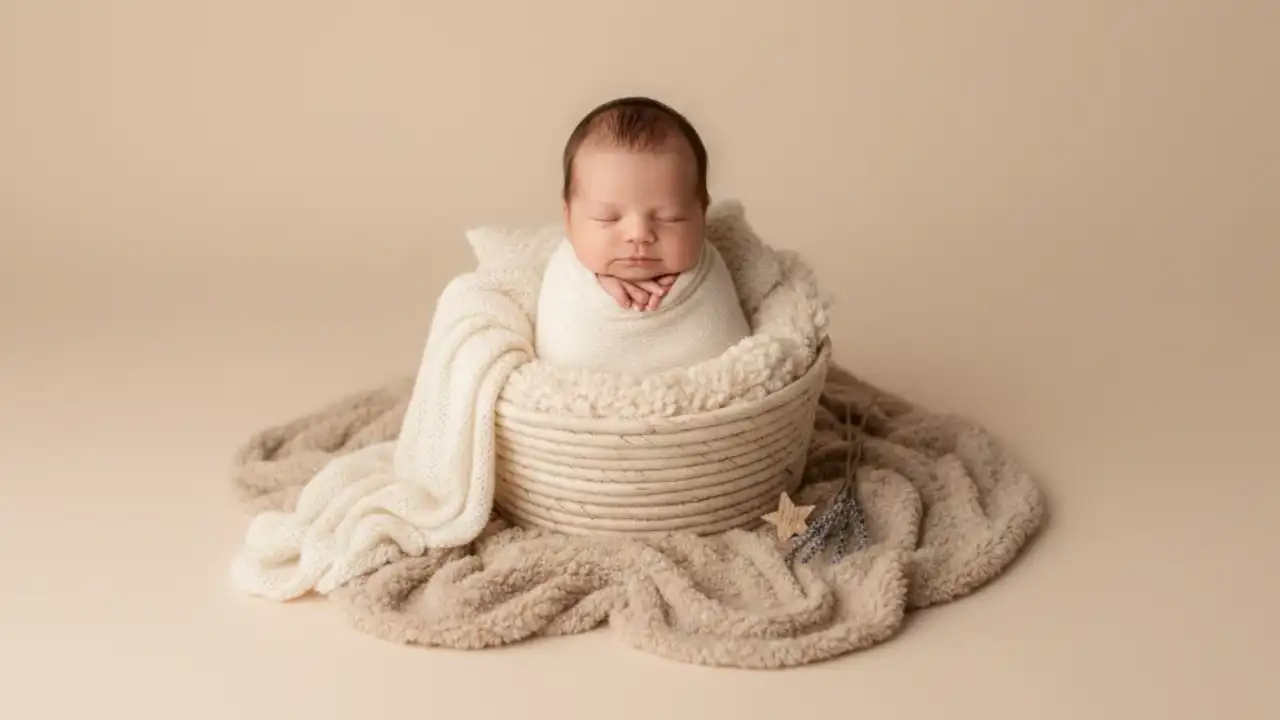 عکاسی نوزاد در آتلیه